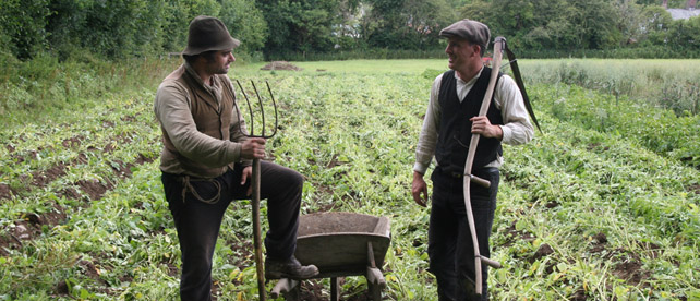 Edwardian Farm at Morwellham Quay - 12 episodes showing on BBC 2 every Wednesday at 8pm